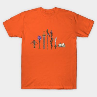 Mighty Nein Weapons T-Shirt Official Critical Role Merch