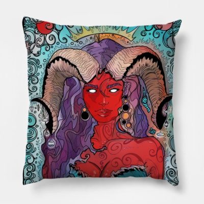 Ruby Of The Sea Throw Pillow Official Critical Role Merch