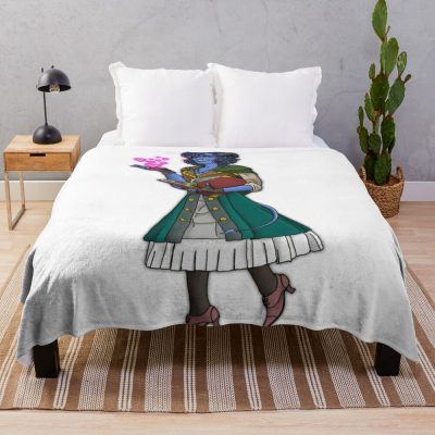 Jester Lavorre Fan Art Throw Blanket Official Critical Role Merch