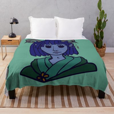 Jester Lavorre Doll Art Throw Blanket Official Critical Role Merch