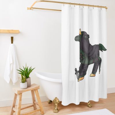 Nott Unicorn Shower Curtain Official Critical Role Merch