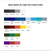 tank top color chart - Critical Role Merch