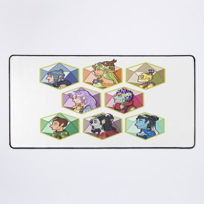 The Bells Hells Mouse Pad Official Cow Anime Merch